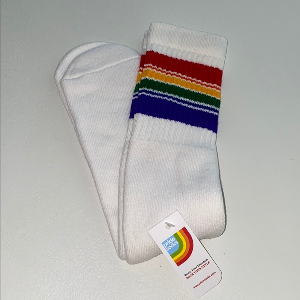 Rainbow Knee High Socks